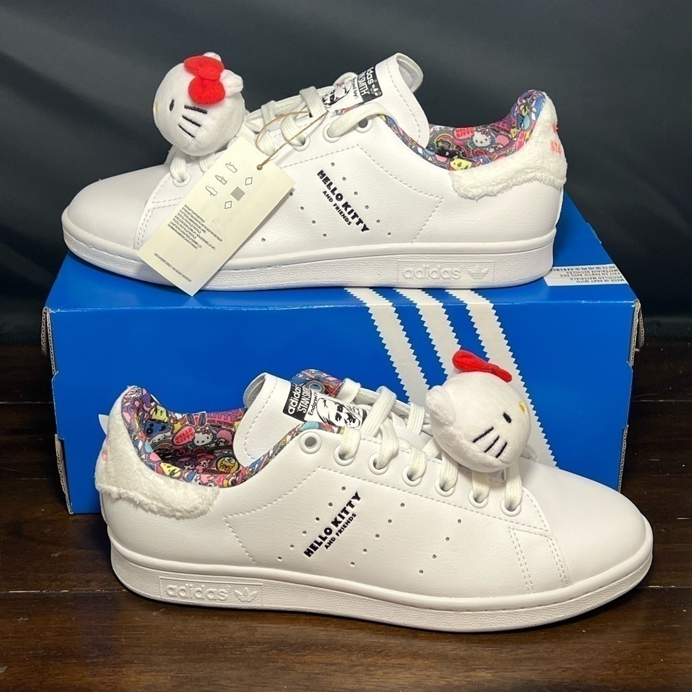 ADIDAS ORIGINALS × HELLO KITTY AND FRIENDS STAN SMITH Sneakers HP9656 Womens New